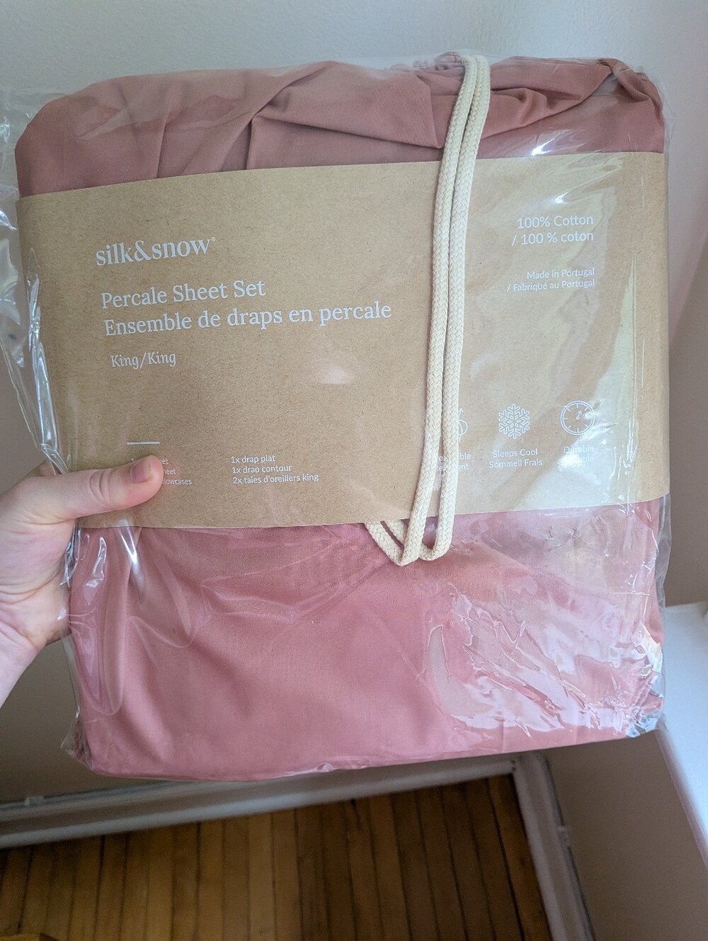 Silk & Snow Flat Sheet